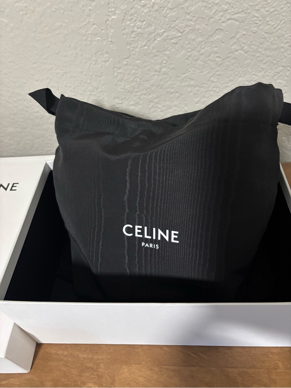 Celine Brown and Tan Triomphe Canvas Shoulder Bag - Picture 8 of 9